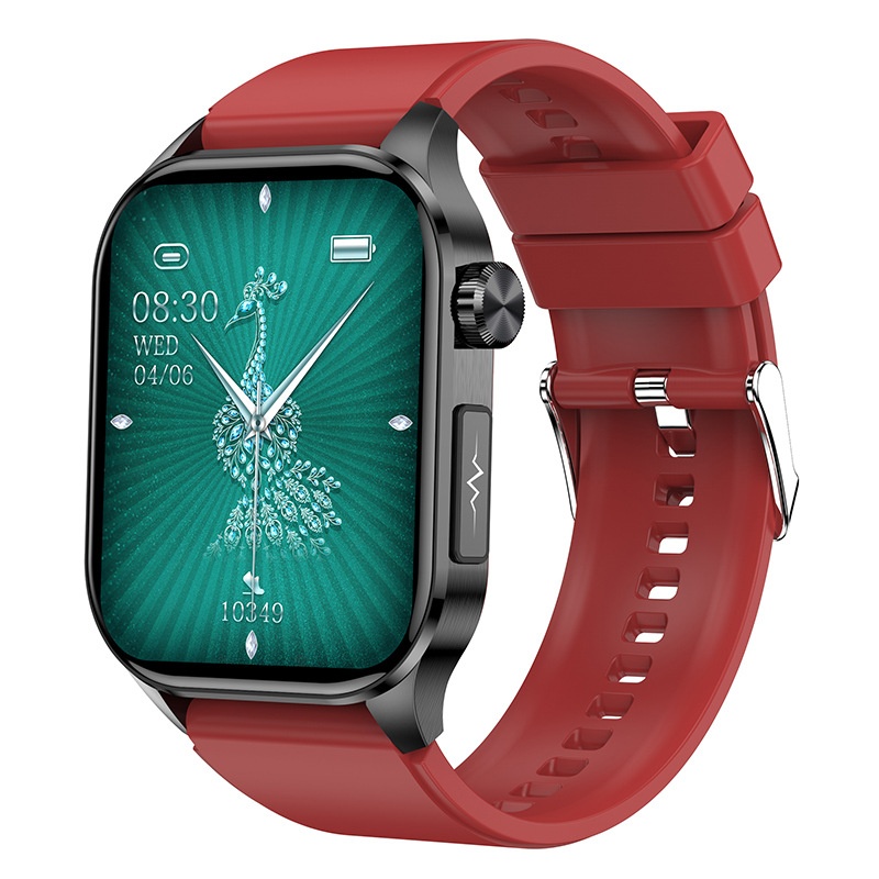 Grenzüberschreitende ET580 Smartwatch mit Bluetooth-Anrufen, Minispielen, Herzfrequenz- und Schlafüberwachung, Sportuhr_voghion.com