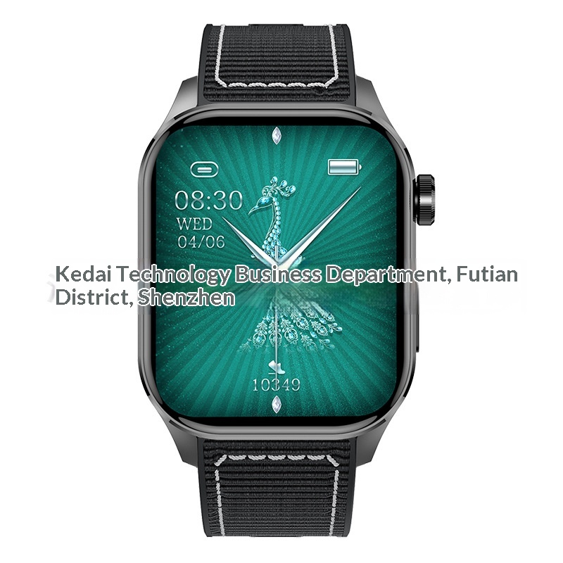 Grenzüberschreitende ET580 Smartwatch mit Bluetooth-Anrufen, Minispielen, Herzfrequenz- und Schlafüberwachung, Sportuhr_voghion.com