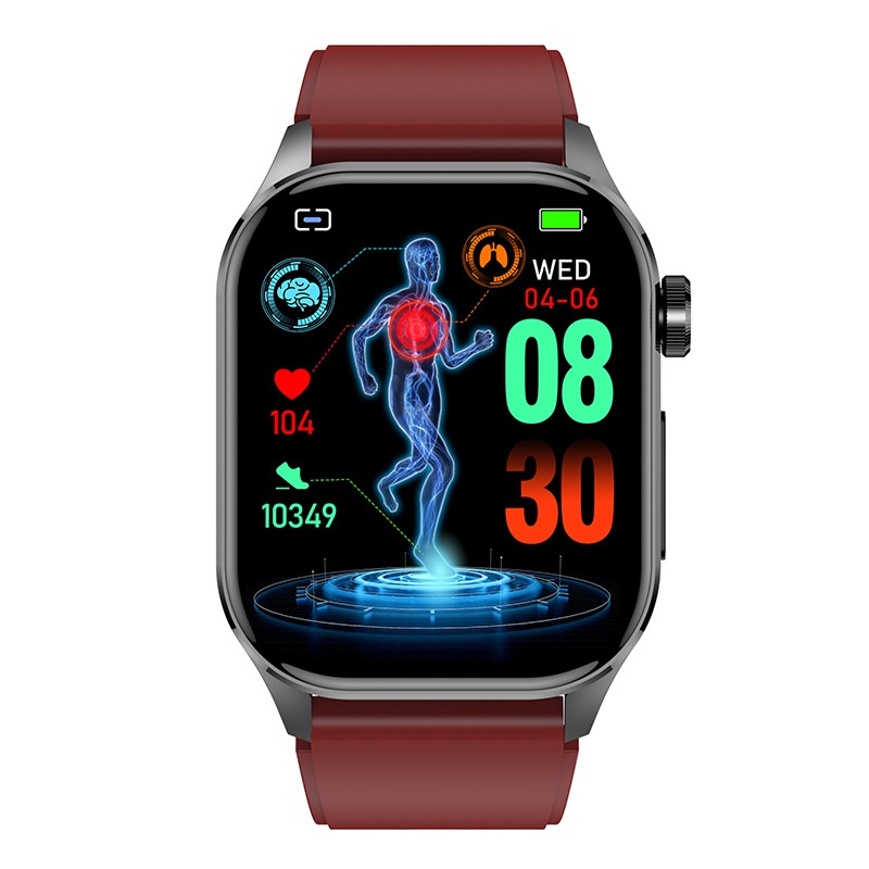 Grenzüberschreitende ET580 Smartwatch mit Bluetooth-Anrufen, Minispielen, Herzfrequenz- und Schlafüberwachung, Sportuhr_voghion.com