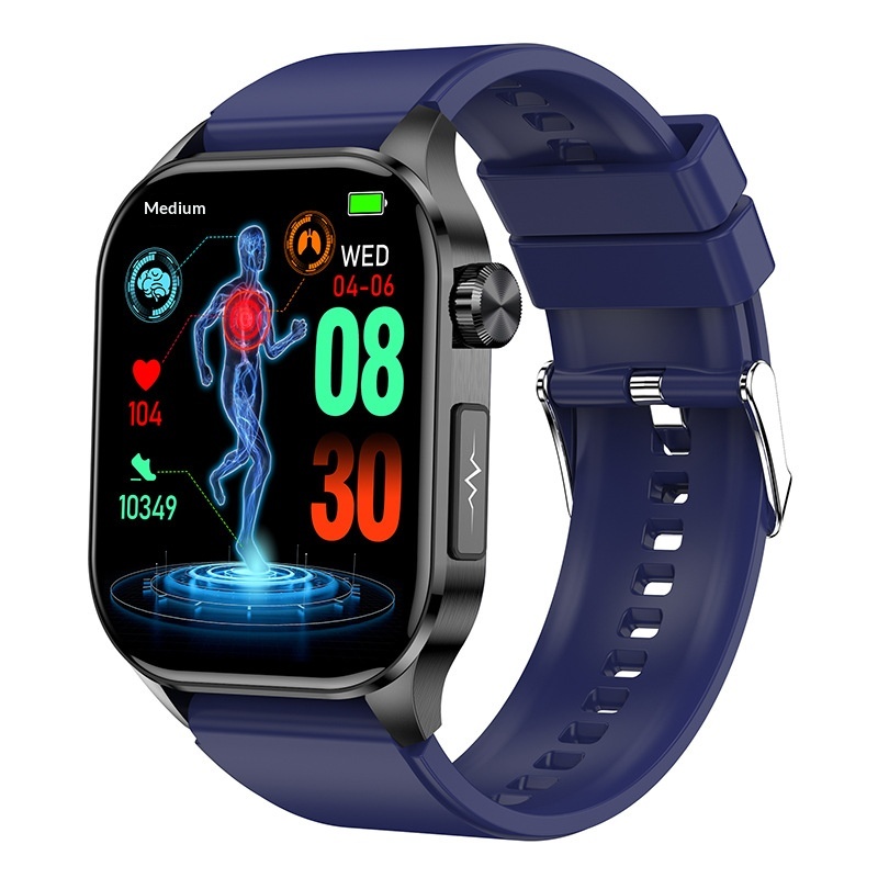 Grenzüberschreitende ET580 Smartwatch mit Bluetooth-Anrufen, Minispielen, Herzfrequenz- und Schlafüberwachung, Sportuhr_voghion.com