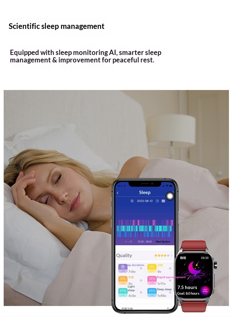 Smartwatch Et580 Mit Bluetooth-anruffunktion Und Gesundheitsmessung_voghion.com
