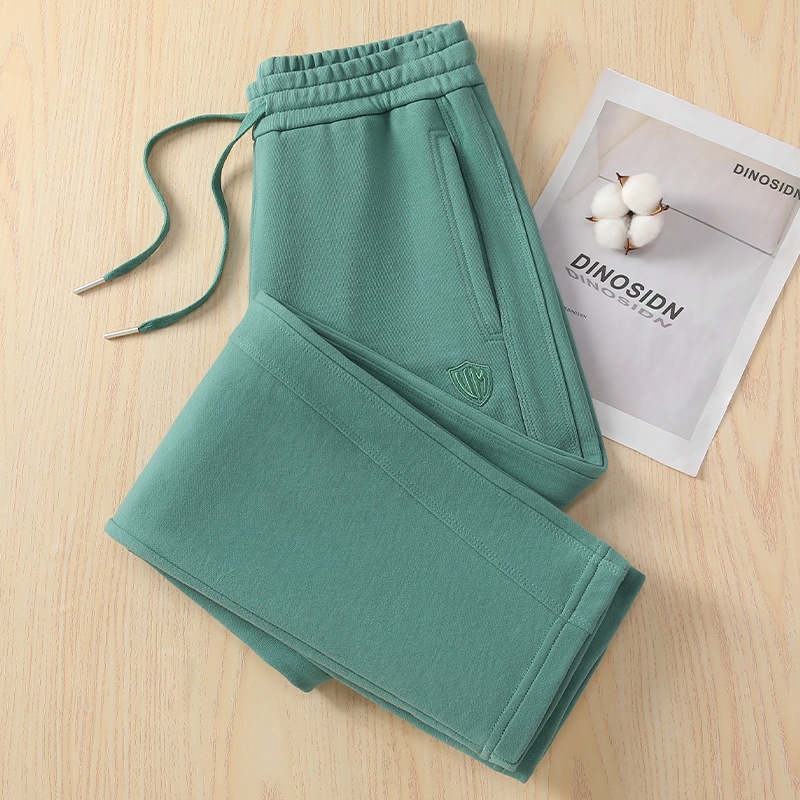 100 % lila Damen-Jogginghose aus Frottee-Baumwolle, gerades Bein, lässige Sporthose, modisch_voghion.com
