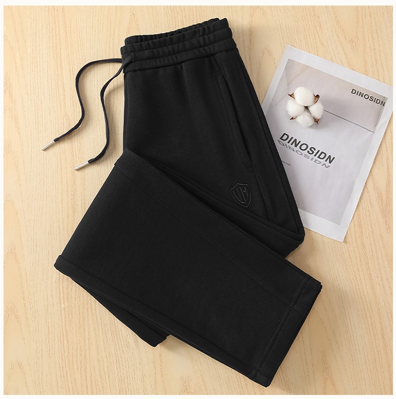 Damen Sweatpants Mit Geradem Bein Aus Baumwolle In Lila_voghion.com