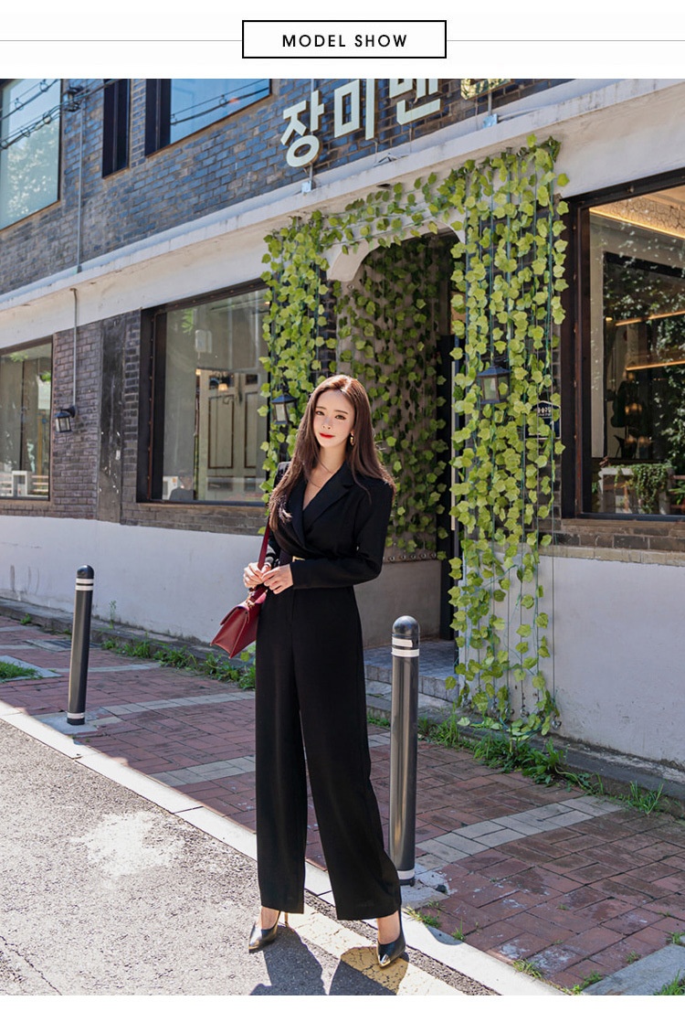 Jumpsuit donna elegante a gamba larga con vita stretta_voghion.com