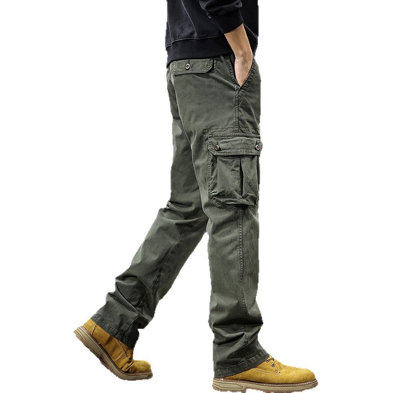 Neue amerikanische Retro-Freizeithose für Herren (2026), lockere Hose mit geradem Bein, verdickte Arbeitshose für Herbst und Winter_voghion.com