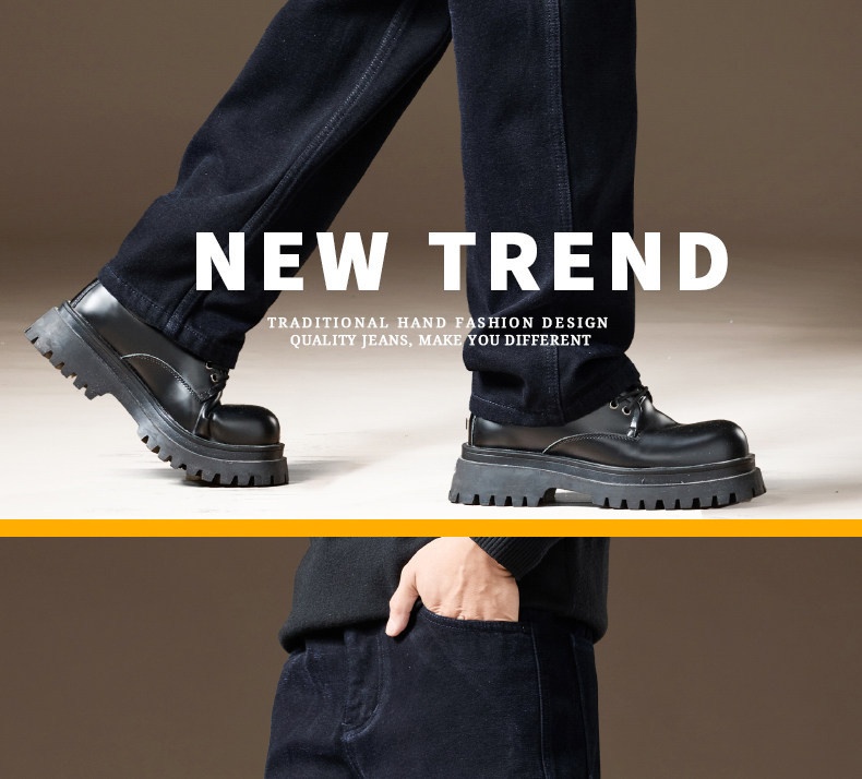 Jeans uomo taglio dritto in ciniglia foderati in pile inverno_voghion.com