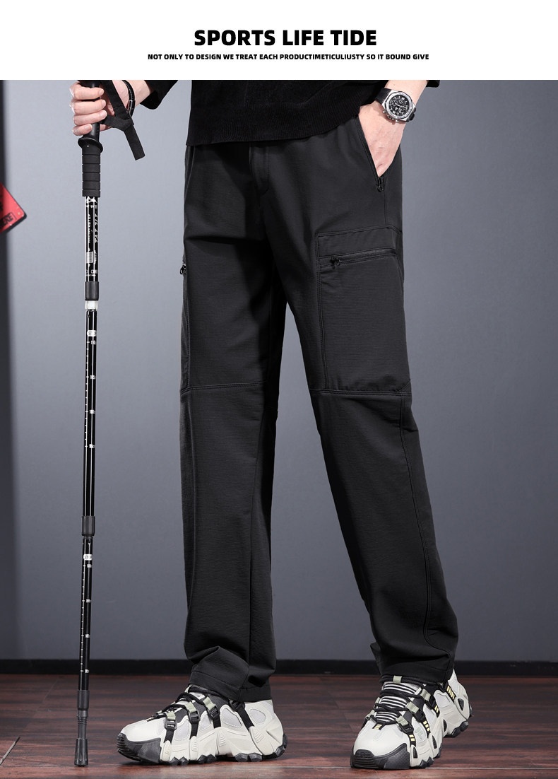 Pantaloni cargo uomo impermeabili per trekking e montagna_voghion.com