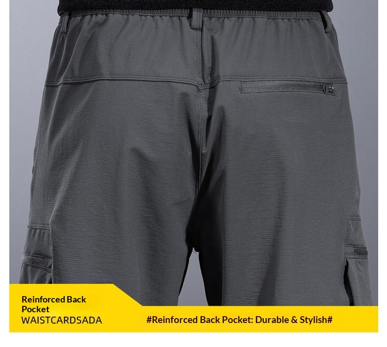 Pantaloni cargo uomo impermeabili per trekking e montagna_voghion.com
