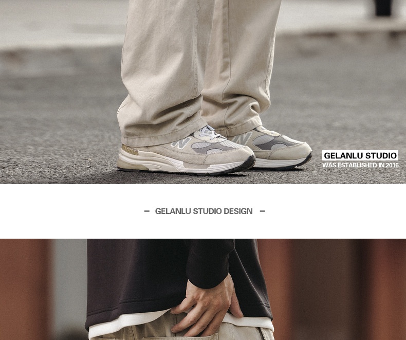 Herren Freizeithose Im Amerikanischen Retro-stil Weites Bein_voghion.com