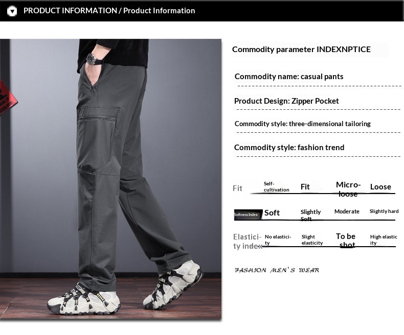 Pantaloni cargo uomo impermeabili per trekking e montagna_voghion.com
