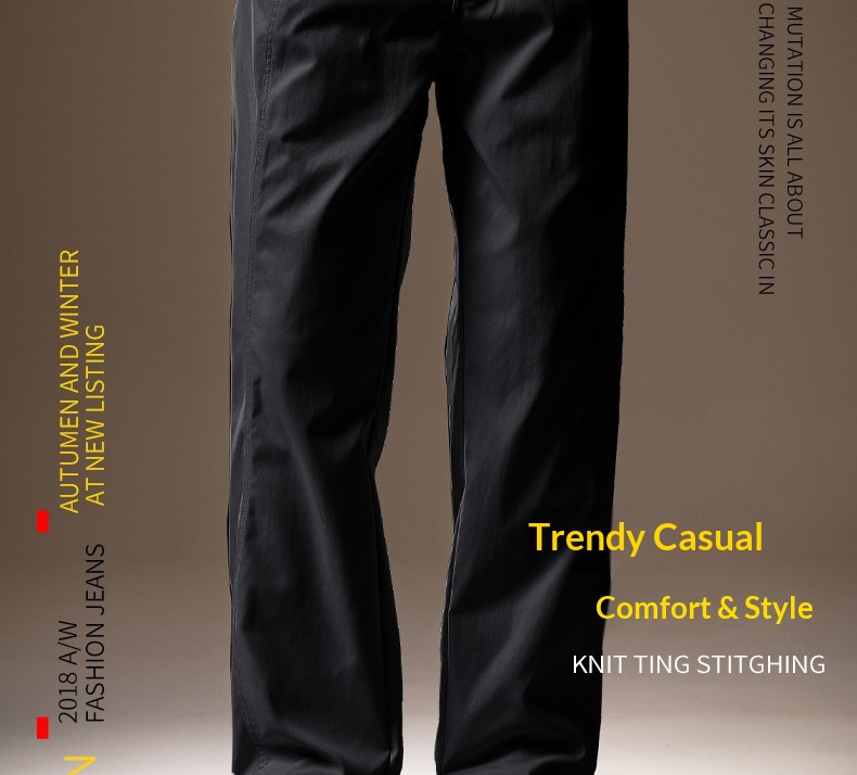 Herren Cargo Hosen Outdoor Freizeit Gerader Schnitt Locker Herbst_voghion.com