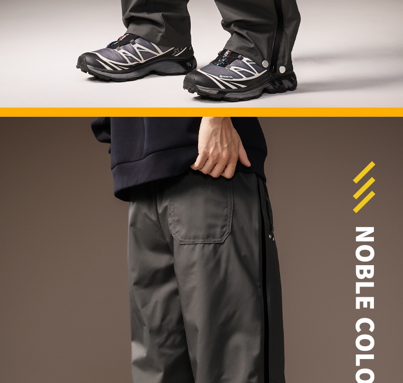 Pantalón casual hombre outdoor impermeable cortavientos recto_voghion.com