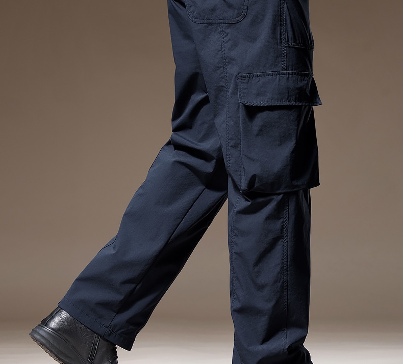 Herren Cargohose Mit Taschen Im Retro-stil Für Herbst Und Winter_voghion.com