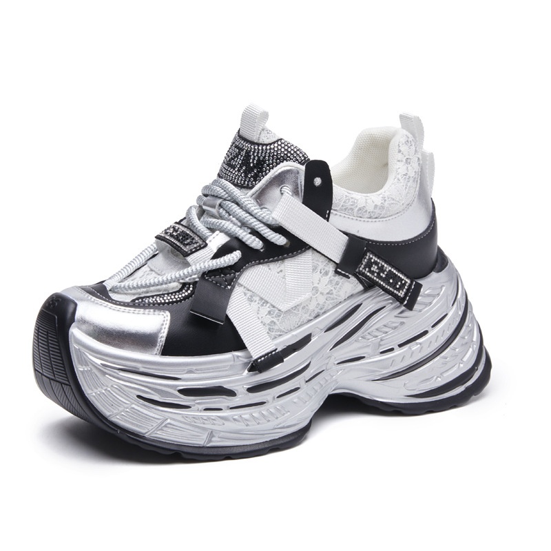 8521 Dad For Women Dicke Sohle Frühjahr 2024 Neu Internet Promi Super Beliebte Schuhe mit kleiner Höhenerhöhung_voghion.com