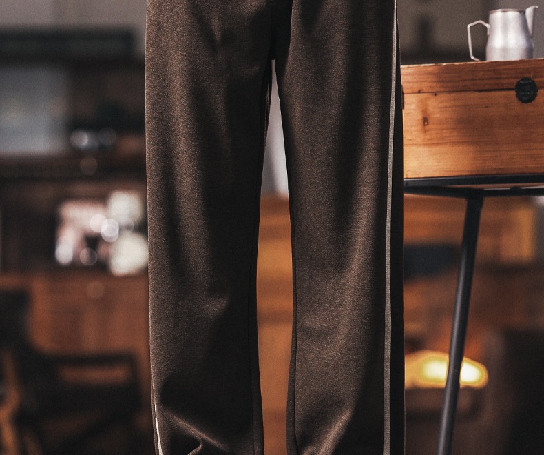 Herren Freizeithose Im Retro Stil Gerade Geschnitten Bequem_voghion.com