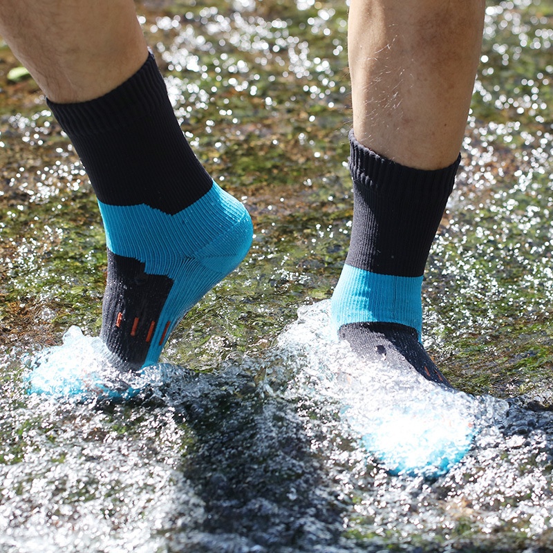 Waterproof Mid-Calf Ski Cycling Camping Sports Wading Breathable Warm Unisex Outdoor Rainproof Socks_voghion.com