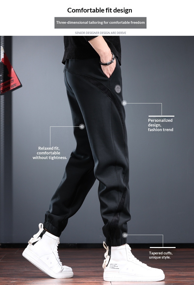 Herren Jogger Sweatpants Freizeithose Für Herbst Und Winter_voghion.com