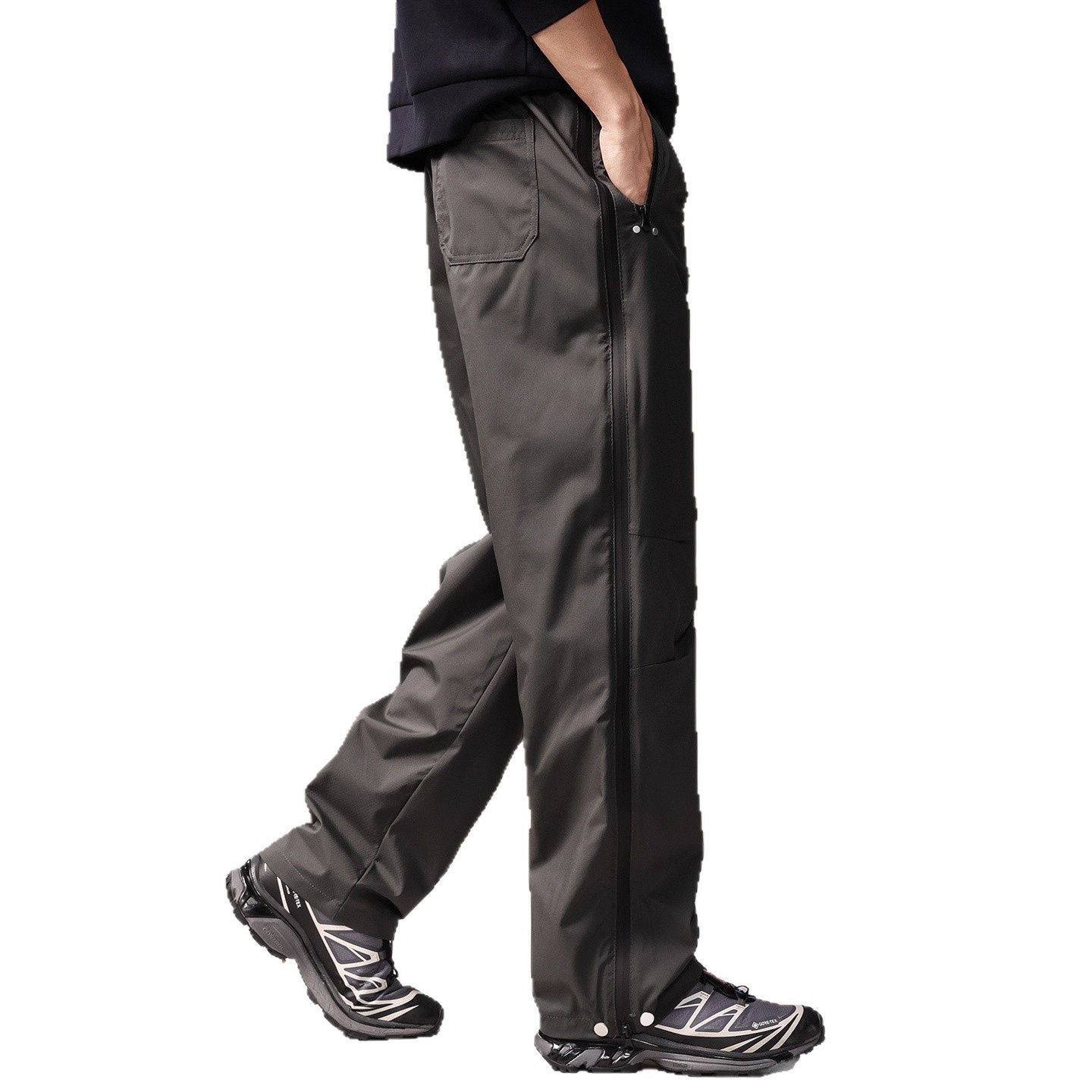 Pantalones deportivos de alta gama para hombre, nuevos, holgados, de pierna recta, estilo americano, resistentes al viento y al agua._voghion.com