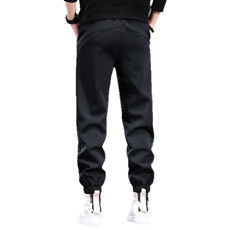 Hochwertige Herren-Freizeithose im Premium-Design, neue Herbst-/Winterkollektion 2025: Jogginghose mit Kordelzug und elastischer Air-Layer-Technologie._voghion.com