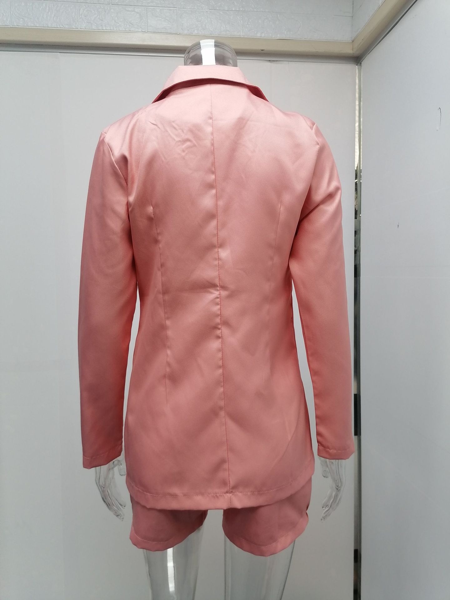 Elegant Women Active Blazer Jacket And Shorts Set For Autumn_voghion.com