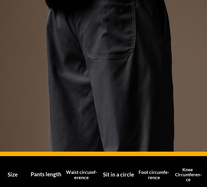 Herren Cargo Hosen Outdoor Freizeit Gerader Schnitt Locker Herbst_voghion.com