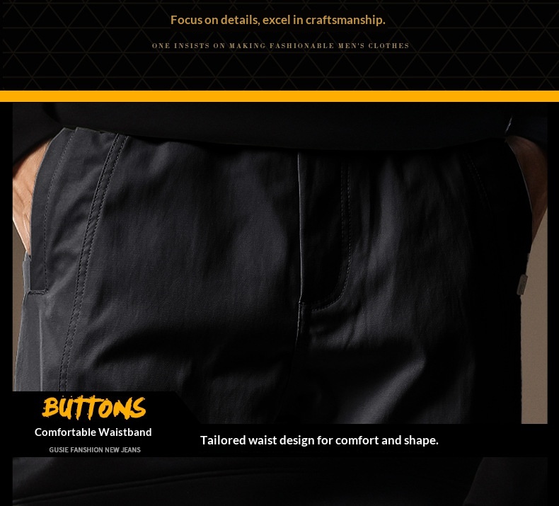 Herren Cargo Hosen Outdoor Freizeit Gerader Schnitt Locker Herbst_voghion.com