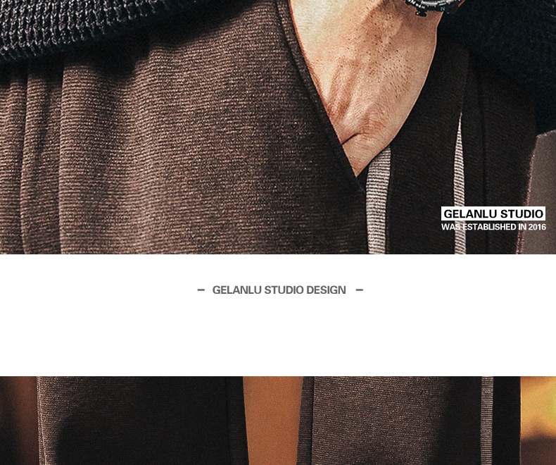 Herren Freizeithose Im Retro Stil Gerade Geschnitten Bequem_voghion.com