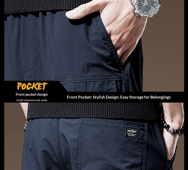 Herren Cargohose Mit Taschen Im Retro-stil Für Herbst Und Winter_voghion.com