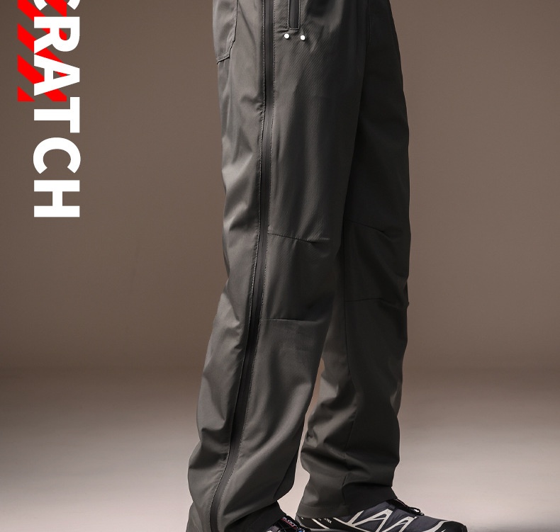 Pantalón casual hombre outdoor impermeable cortavientos recto_voghion.com