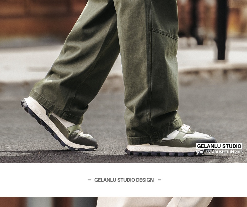 Pantaloni cargo uomo retro ampio dritto gamba larga cotone_voghion.com