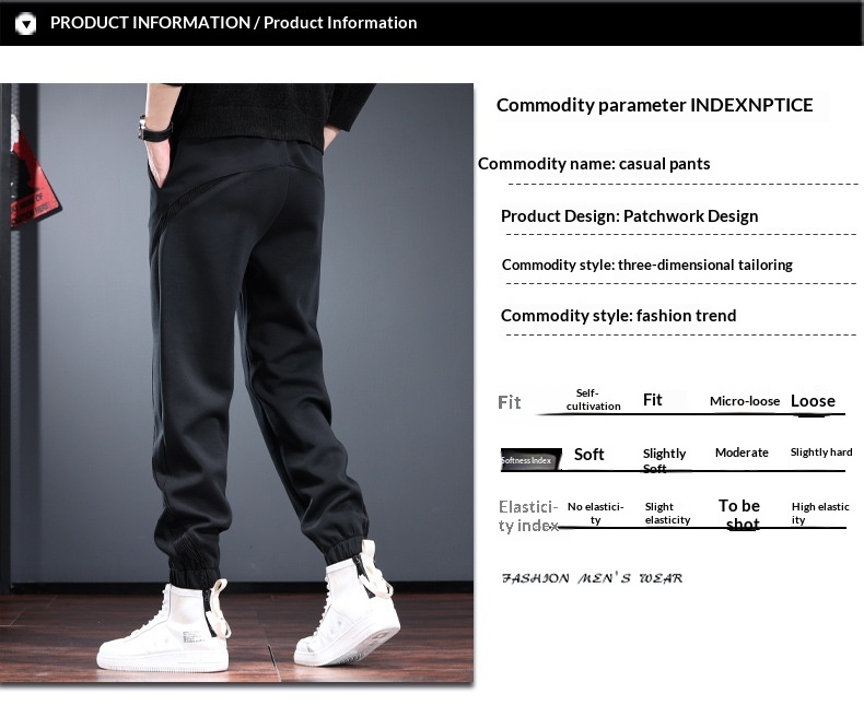 Herren Jogger Sweatpants Freizeithose Für Herbst Und Winter_voghion.com
