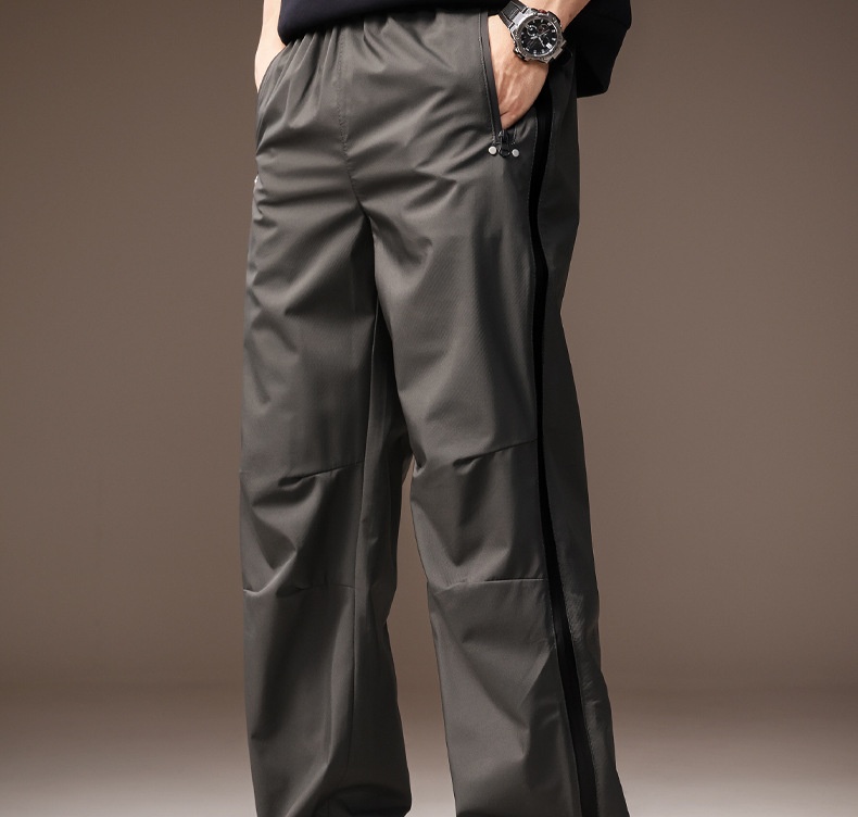 Pantalón casual hombre outdoor impermeable cortavientos recto_voghion.com