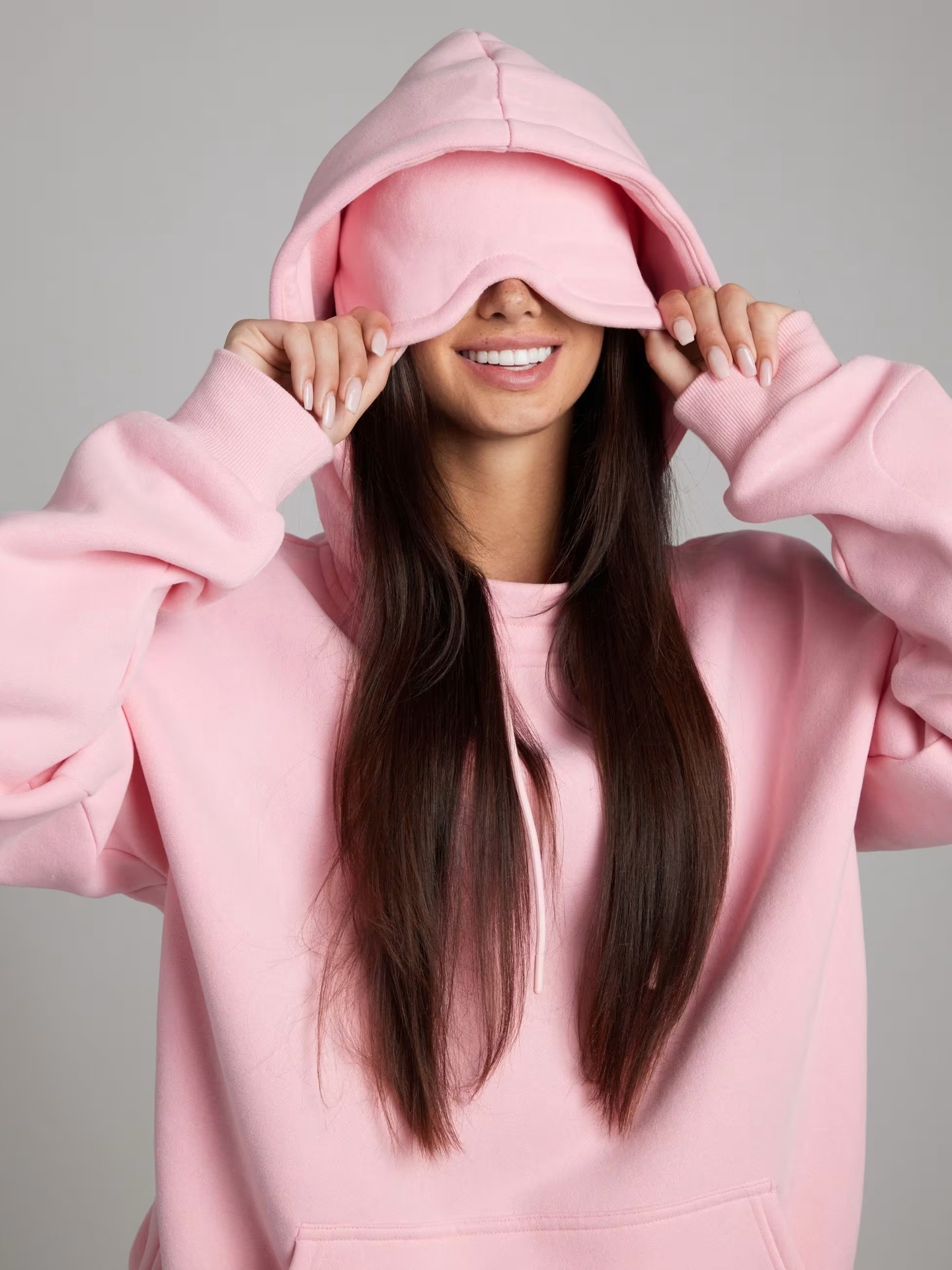 Pullover Kapuzen Trainingsanzug Damen Für Herbst Und Winter_voghion.com