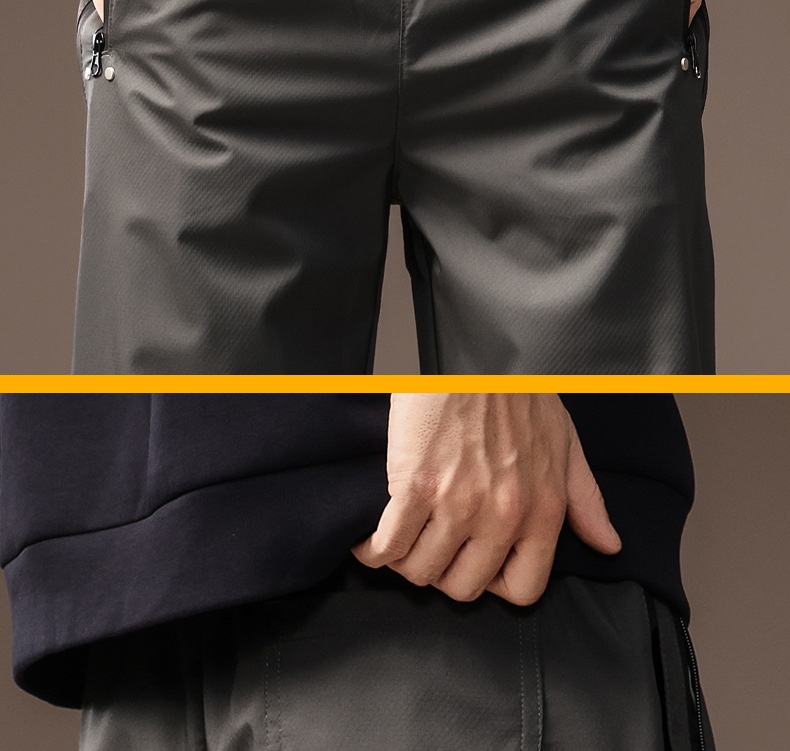 Pantalón casual hombre outdoor impermeable cortavientos recto_voghion.com