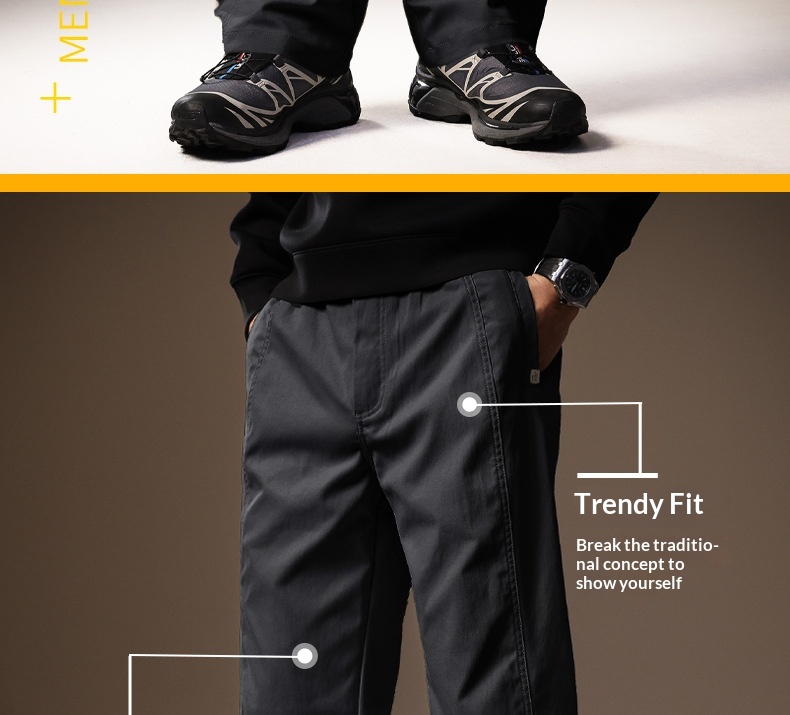 Herren Cargo Hosen Outdoor Freizeit Gerader Schnitt Locker Herbst_voghion.com