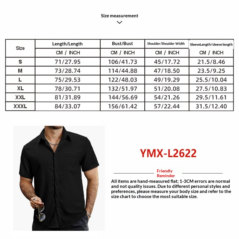 Men's Polo Shirt Solid Colour Short Sleeve Casual Large Size_voghion.com