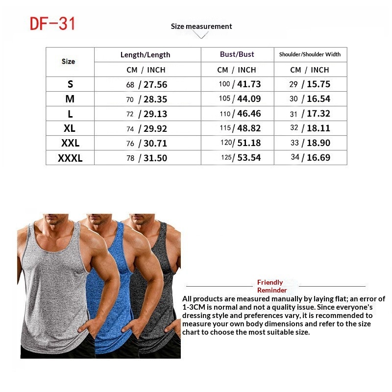 Men's Solid Colour Tank Top For Fitness Training And Casual Wear_voghion.com