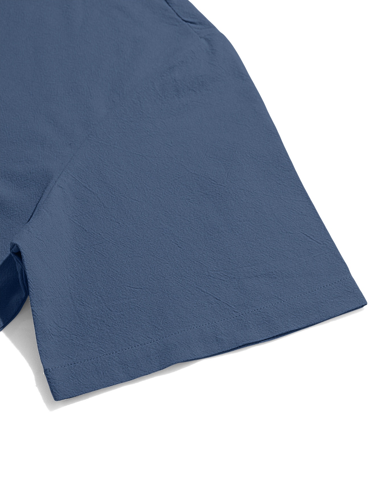 Polo da uomo in lino con cappuccio per spiaggia ed estate_voghion.com