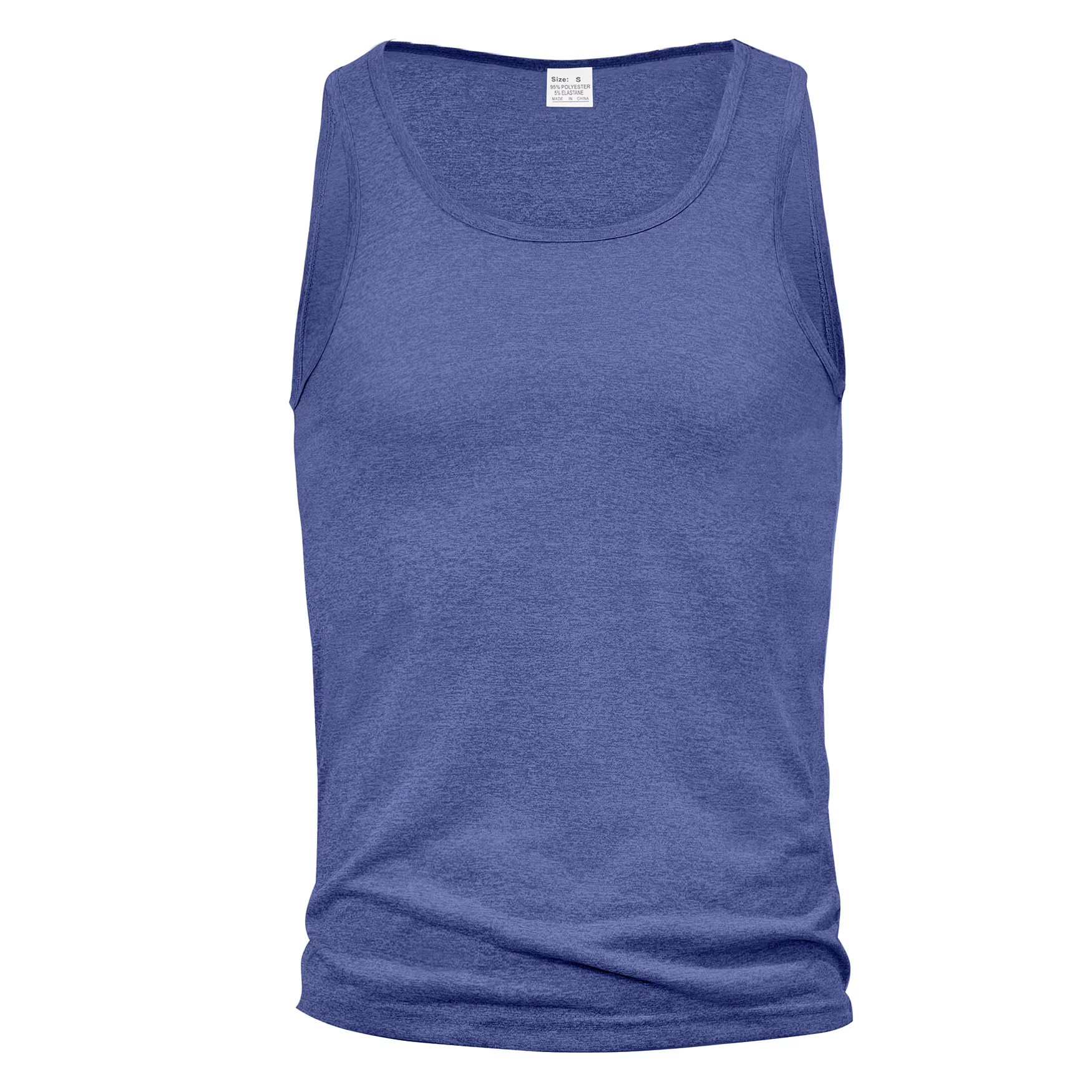 Cross-border European American Summer Men's Solid Color Tank Top For Fitness, Sports, Training, Casual,_voghion.com