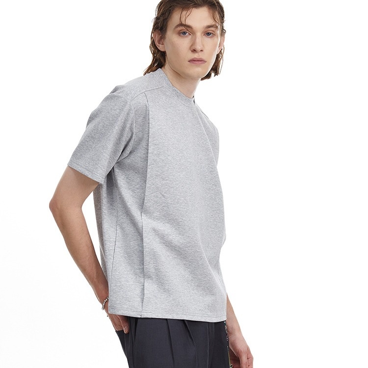 Herr t-shirt retro dekonstruerad ledig passform sommar casual_voghion.com