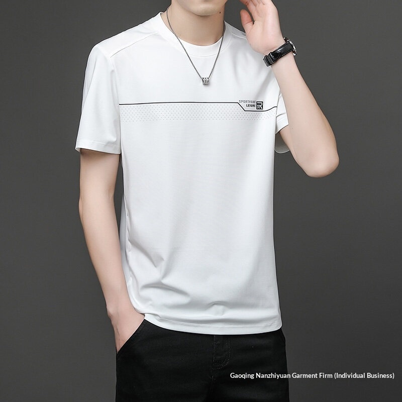 T-shirt Homme Manches Courtes Style Décontracté Pour Été_voghion.com