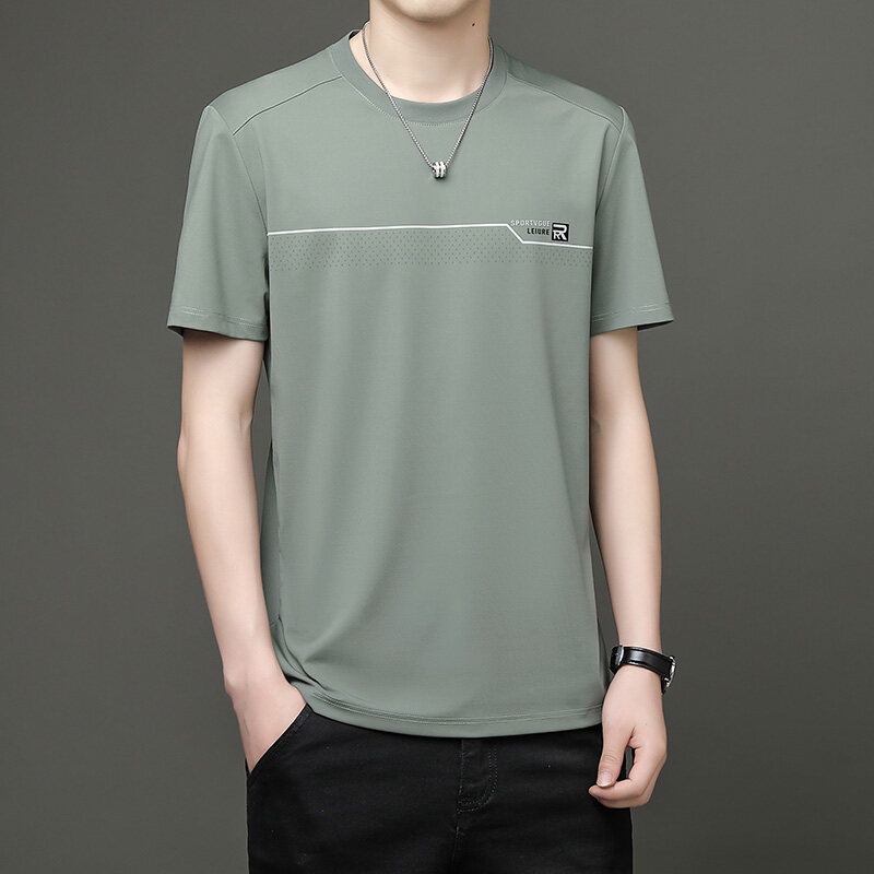 T-shirt Homme Manches Courtes Style Décontracté Pour Été_voghion.com