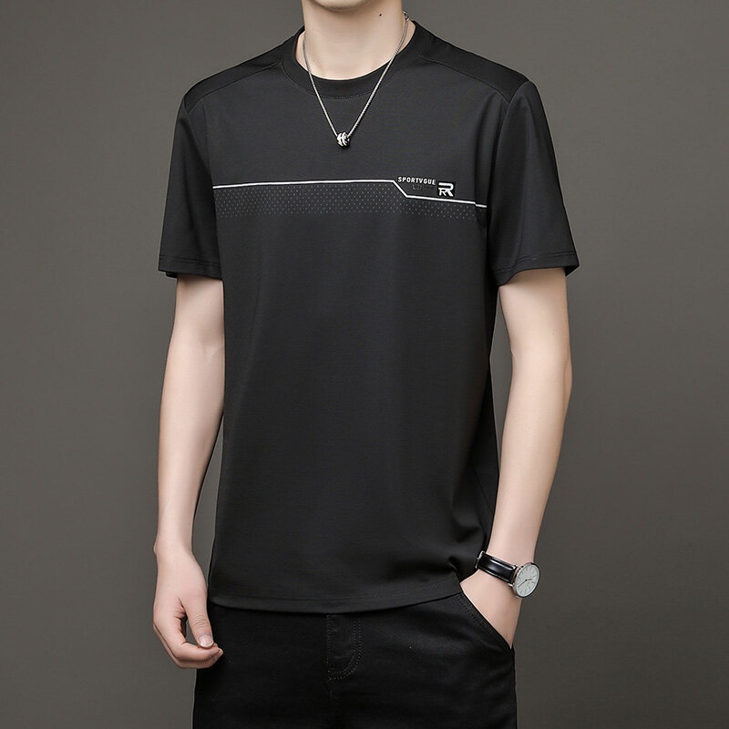T-shirt Homme Manches Courtes Style Décontracté Pour Été_voghion.com