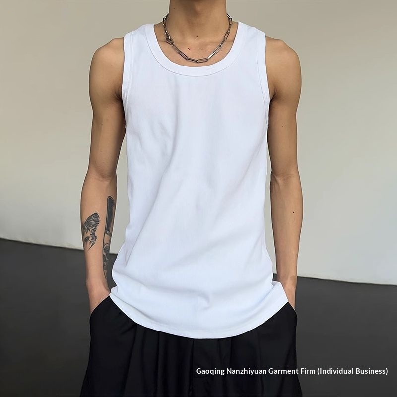 Canotta uomo sportiva smanicata versatile intimo base layer_voghion.com