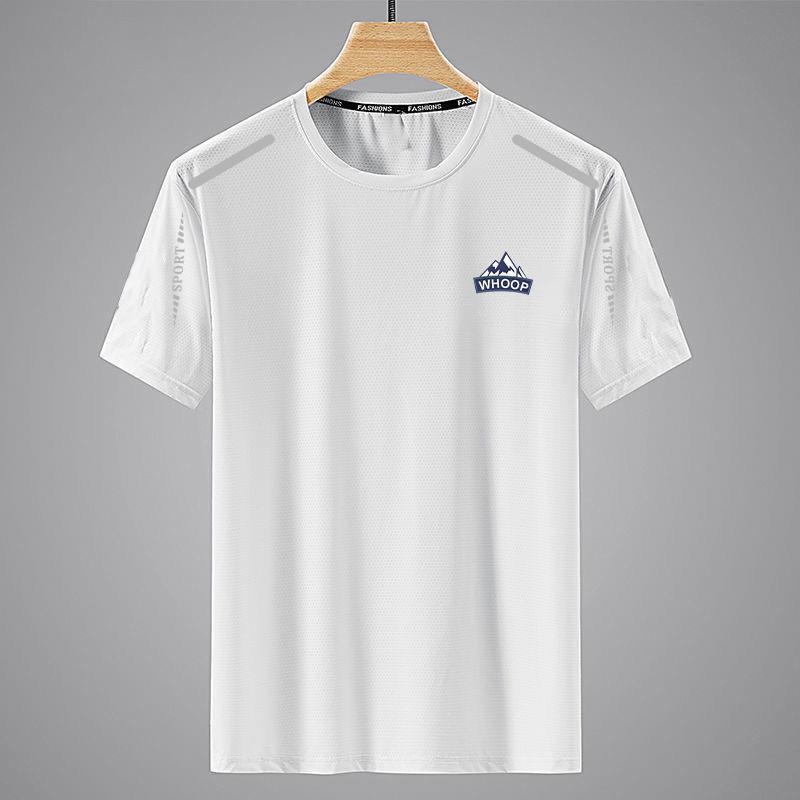 Men's T-shirt Quick-dry Ice Silk Short-sleeved Versatile Casual Top_voghion.com