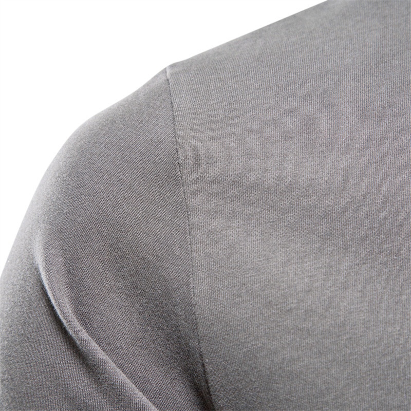 T-shirt uomo maniche lunghe girocollo in cotone casual_voghion.com