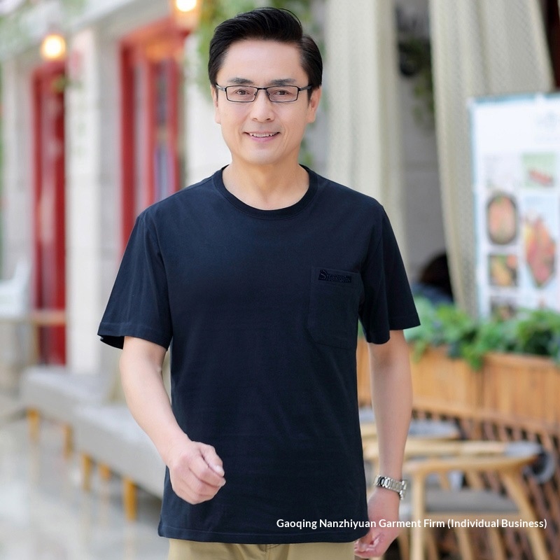 Men's Cotton T-shirt For Men Loose Fitting Summer Top Breathable_voghion.com