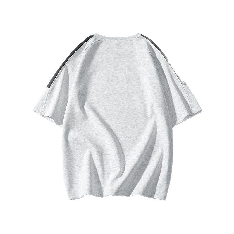 Men's Gradient T-shirt Plus Size Loose Fit Summer Casual Top_voghion.com