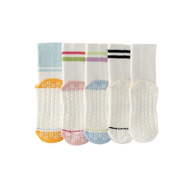 Calcetines de yoga para mujer antideslizantes transpirables_voghion.com