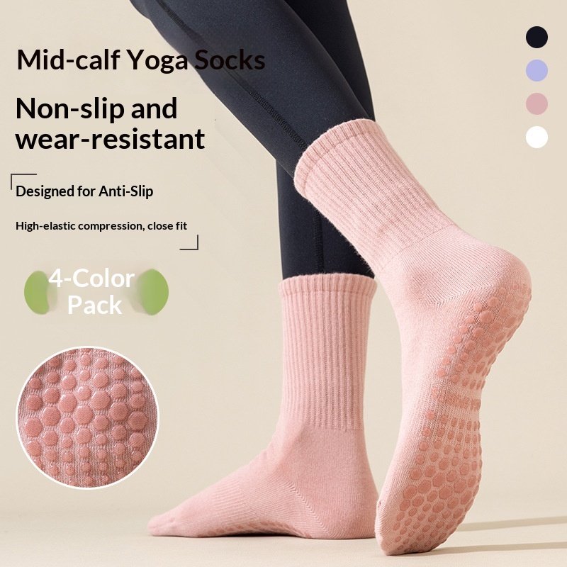 Calze da yoga per donna antiscivolo professionali pilates_voghion.com